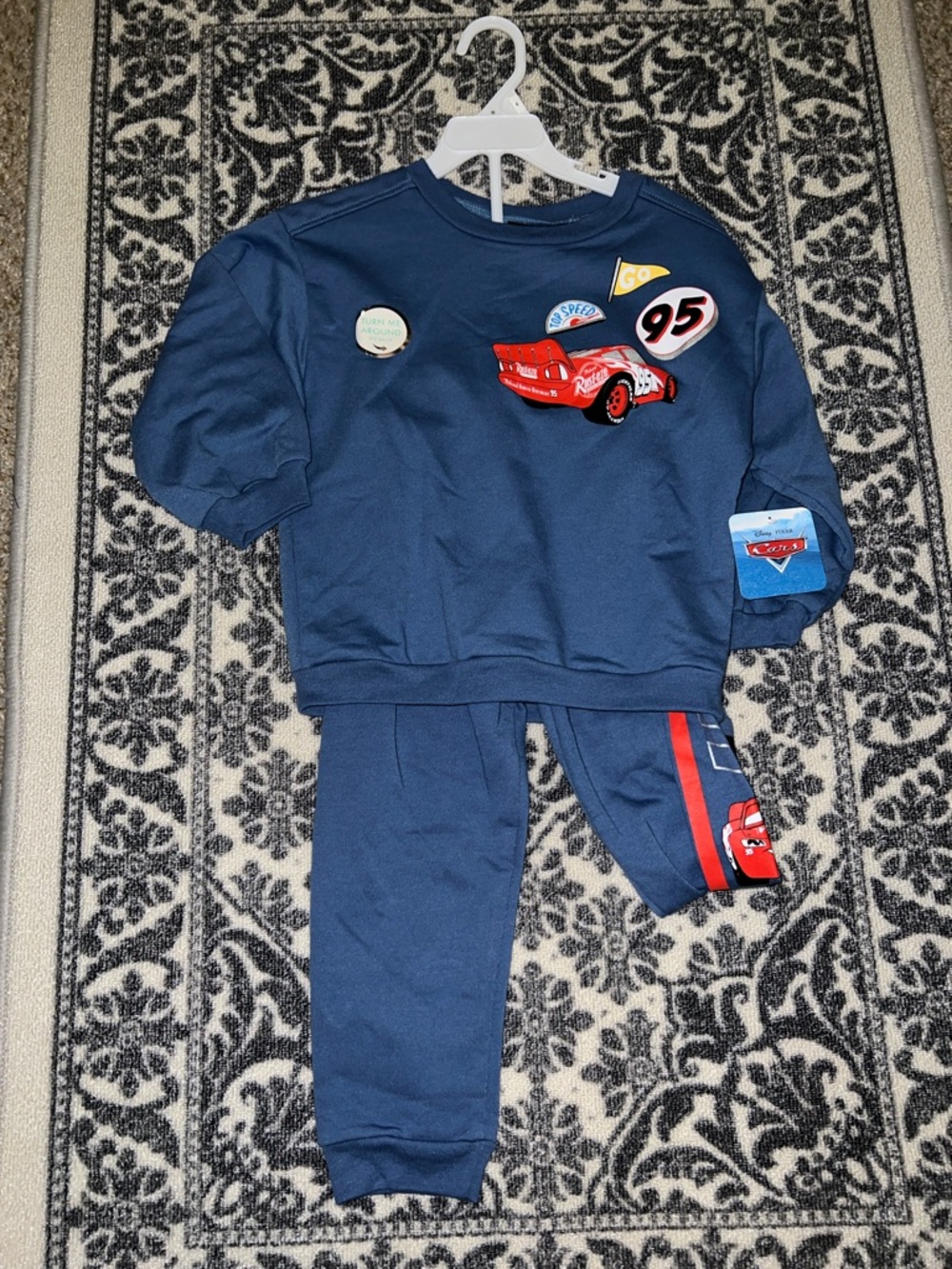 Disney Cars Matching Set Sweatshirt Outfit